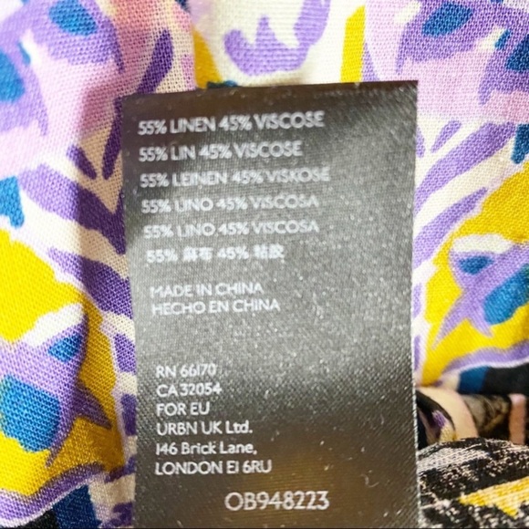 NEW Free People Summer in Tulum Dark Tunic Floral Top XS - Picture 10 of 12